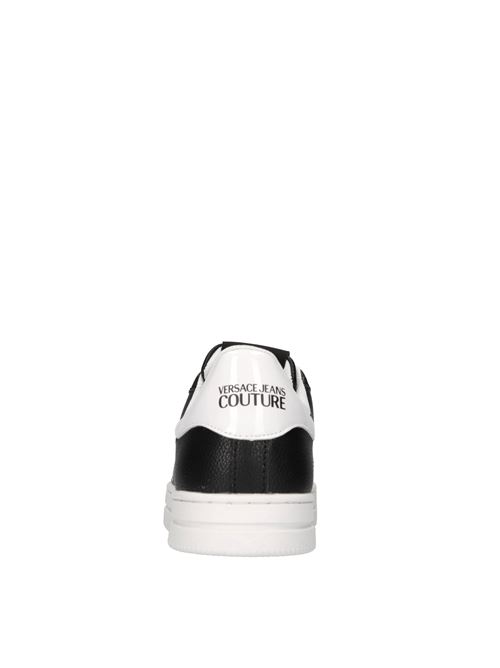 Sneakers in ecopelle VERSACE JEANS COUTURE | 78YA3SK1 ZPB01 899NERO-BIANCO